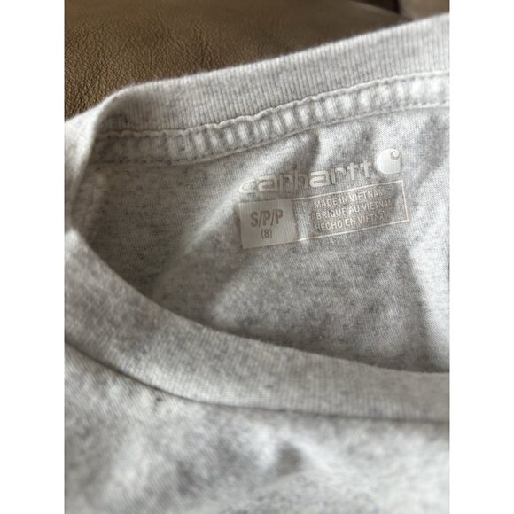 Carhartt Girls T-Shirt Size SMALL 8 Long Sleeve Top. - Picture 2 of 13